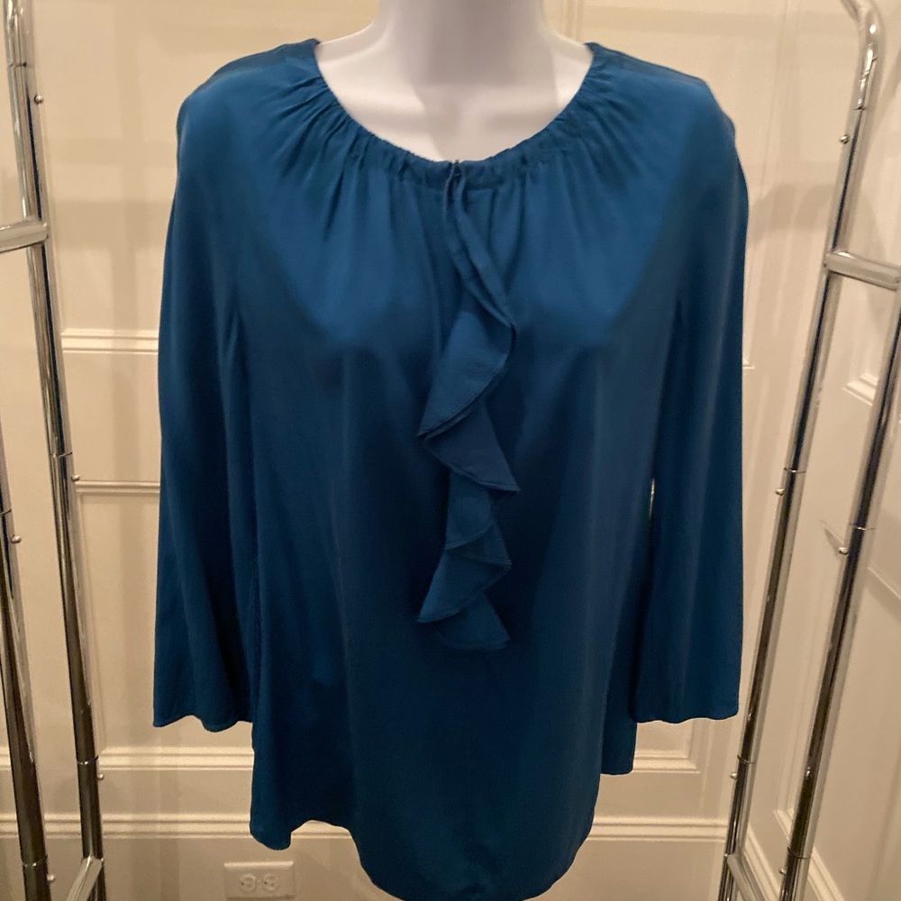 Elegant Teal Women's Top